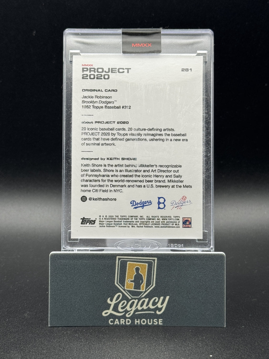 2020 Topps Project 2020 #281 Jackie Robinson