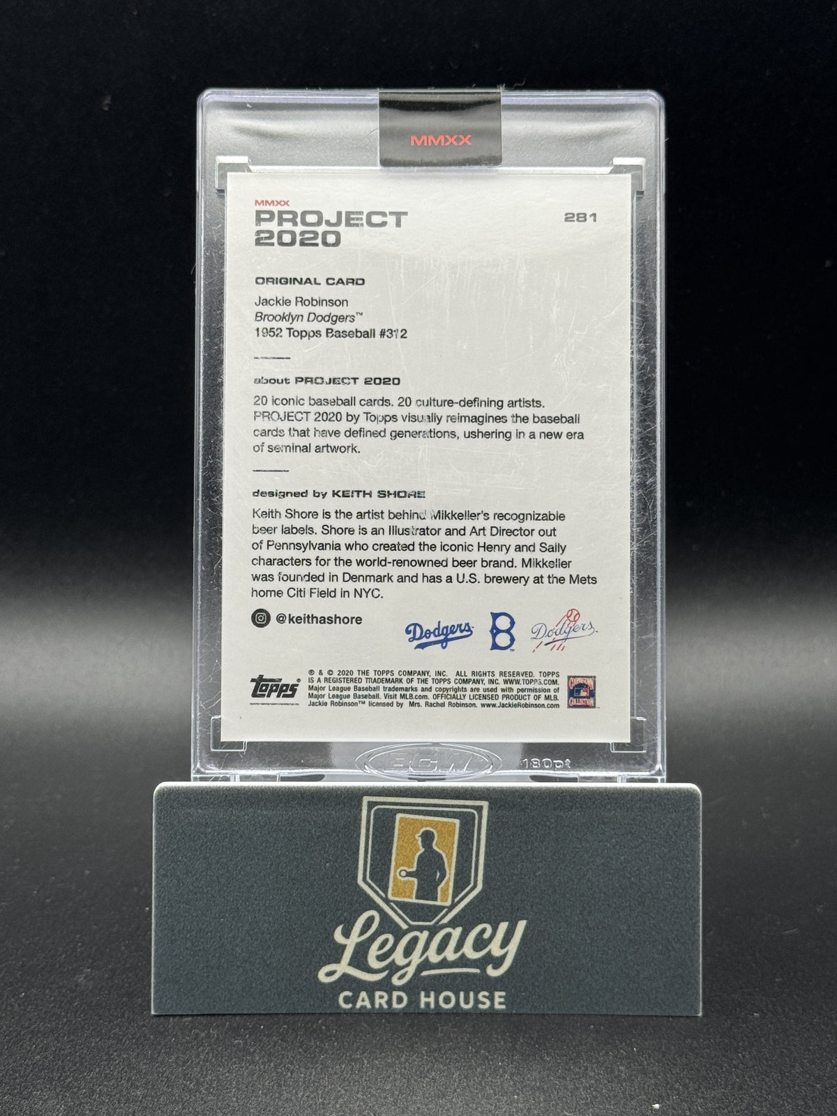 2020 Topps Project 2020 #281 Jackie Robinson
