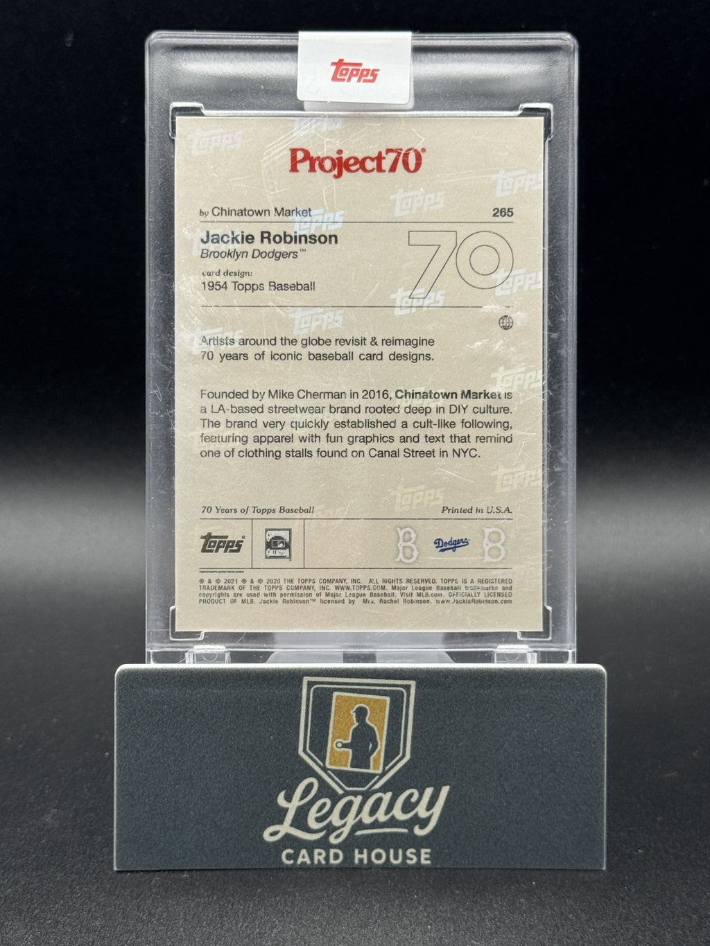 2021-22 Topps Project70 #265 Jackie Robinson