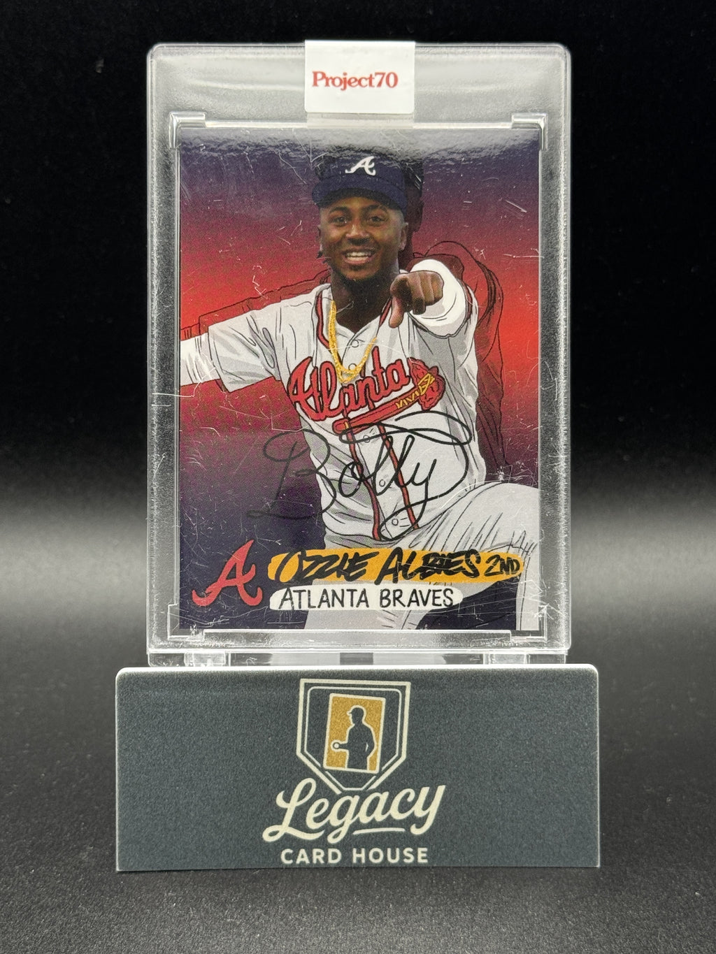 2021 22 Topps Project70 Ozzie Albies #690 Topps 2021-22 Project70