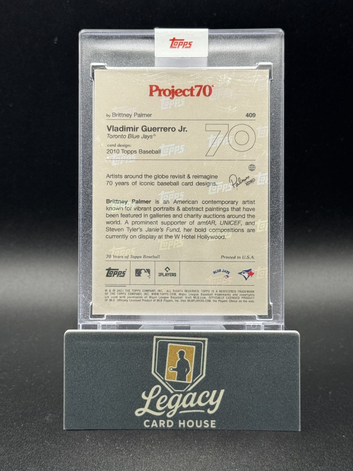 2021-22 Topps Project70 #409 Vladimir Guerrero Jr.