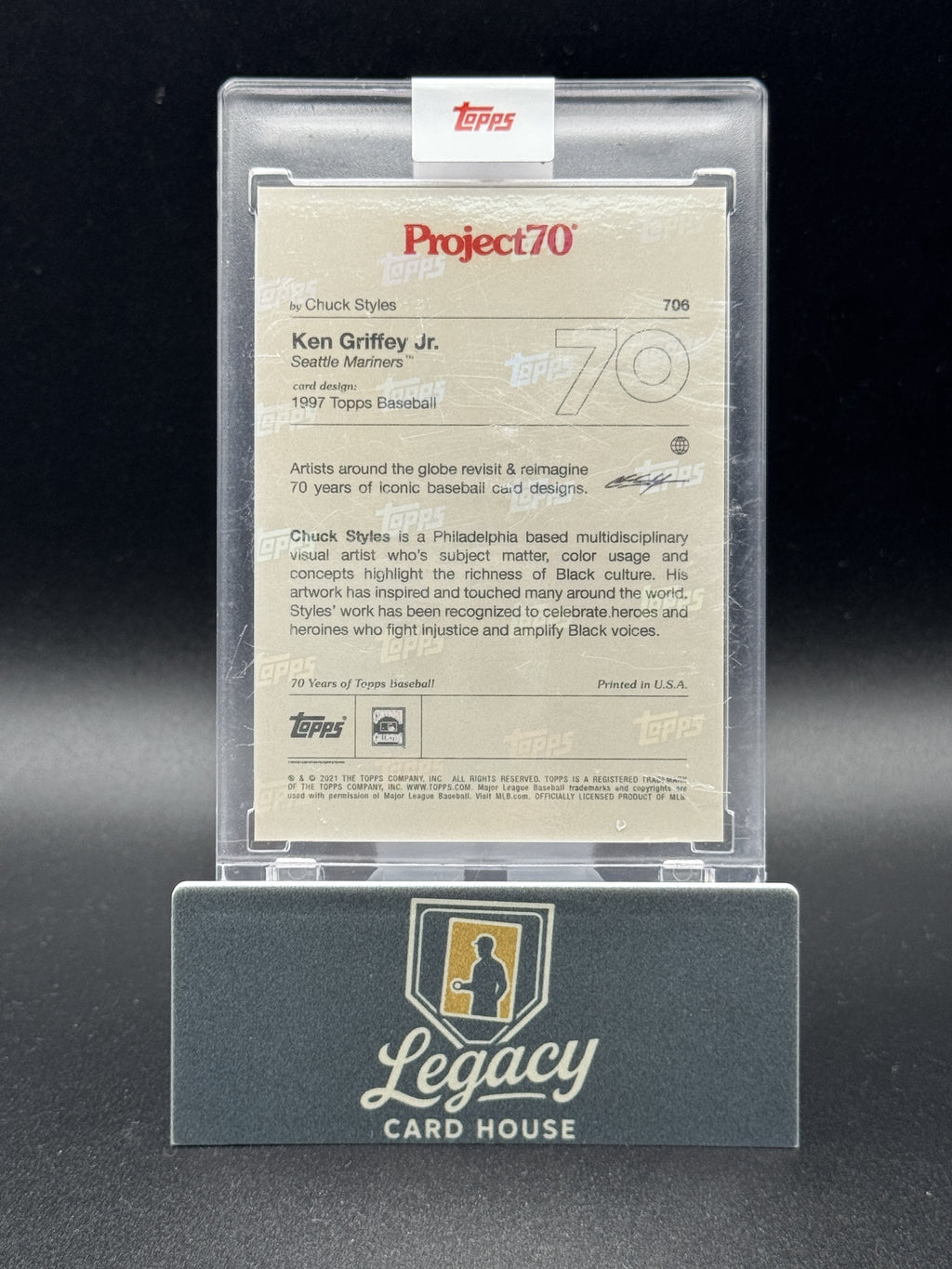 2021-22 Topps Project70 #706 Ken Griffey Jr.