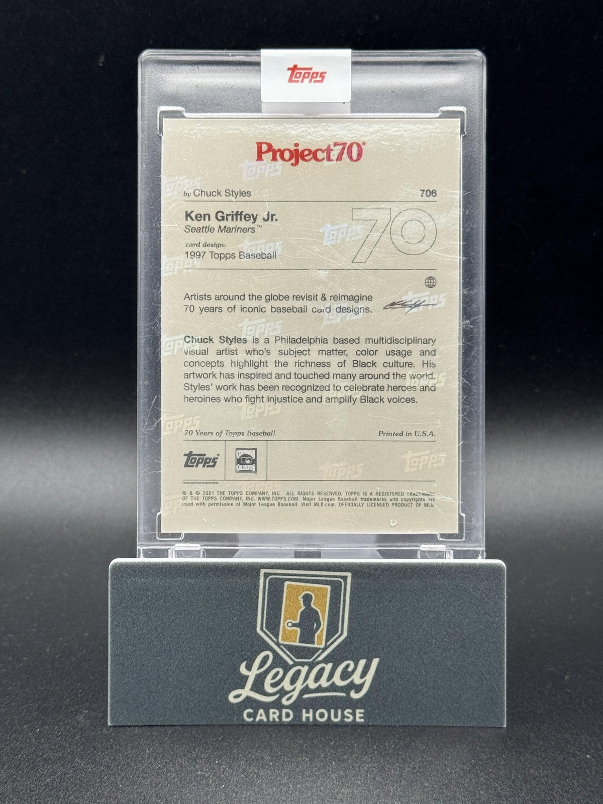 2021-22 Topps Project70 #706 Ken Griffey Jr.