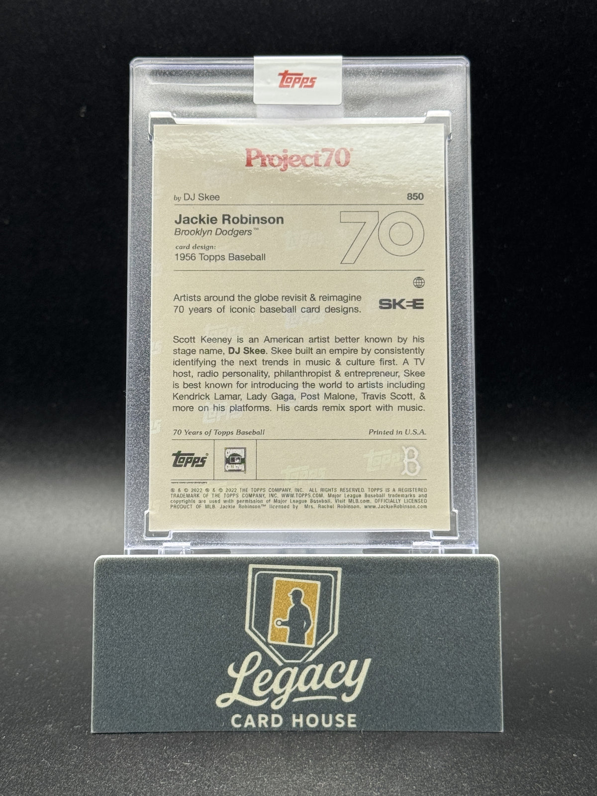 2021-22 Topps Project70 #850 Jackie Robinson
