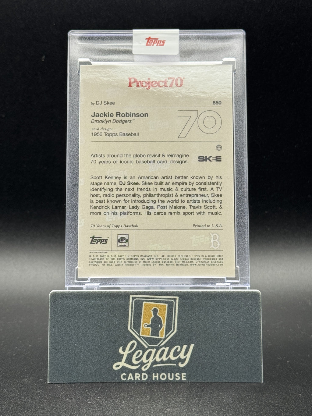 2021-22 Topps Project70 #850 Jackie Robinson