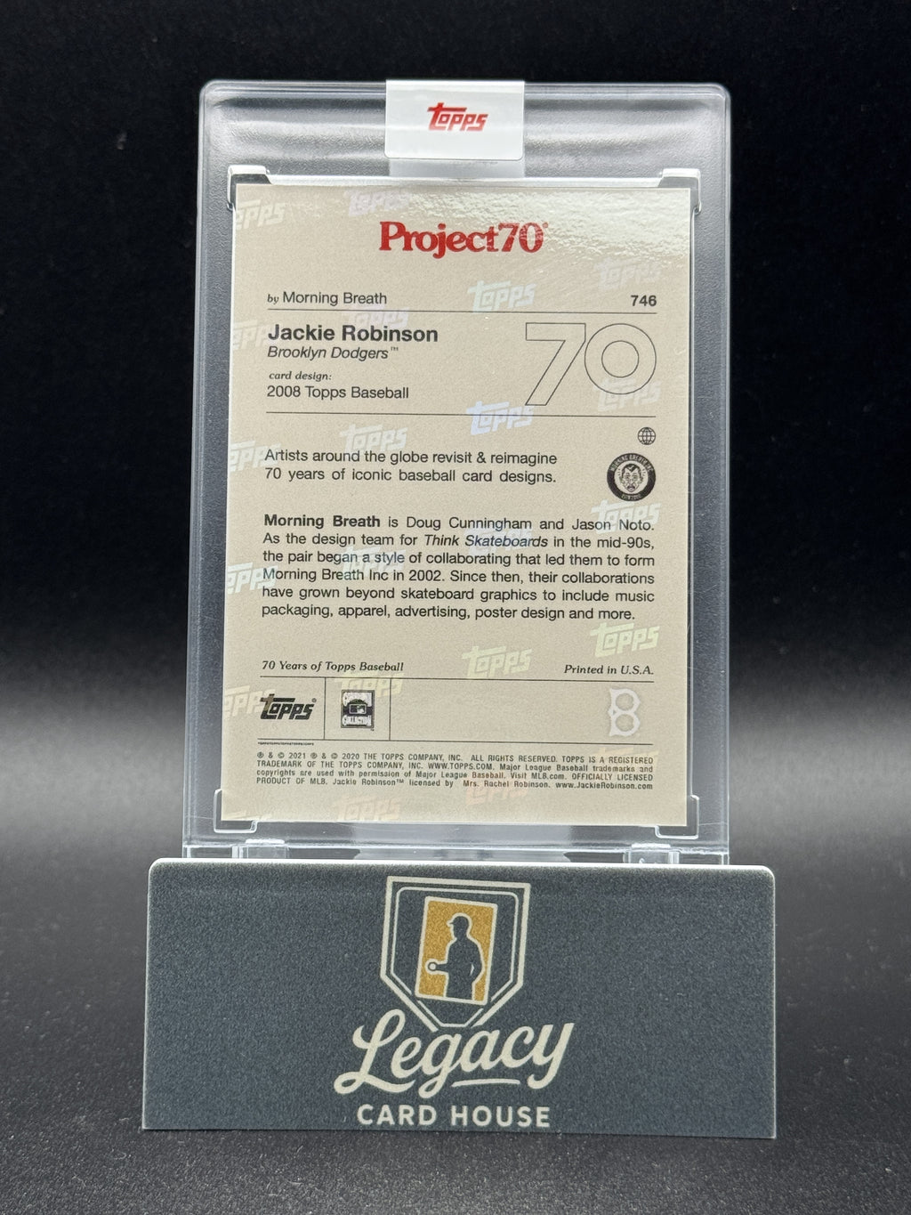 2021-22 Topps Project70 #746 Jackie Robinson