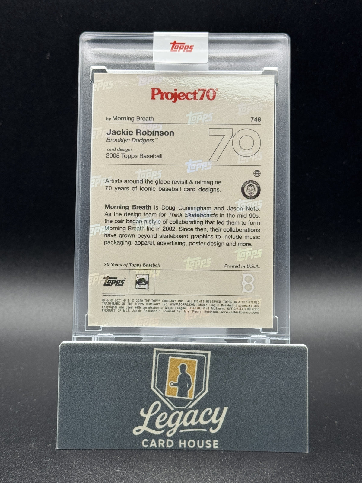 2021-22 Topps Project70 #746 Jackie Robinson