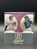 2025 Topps Dynamic Duals #10 Juan Soto / Julio Rodríguez Purple #/99