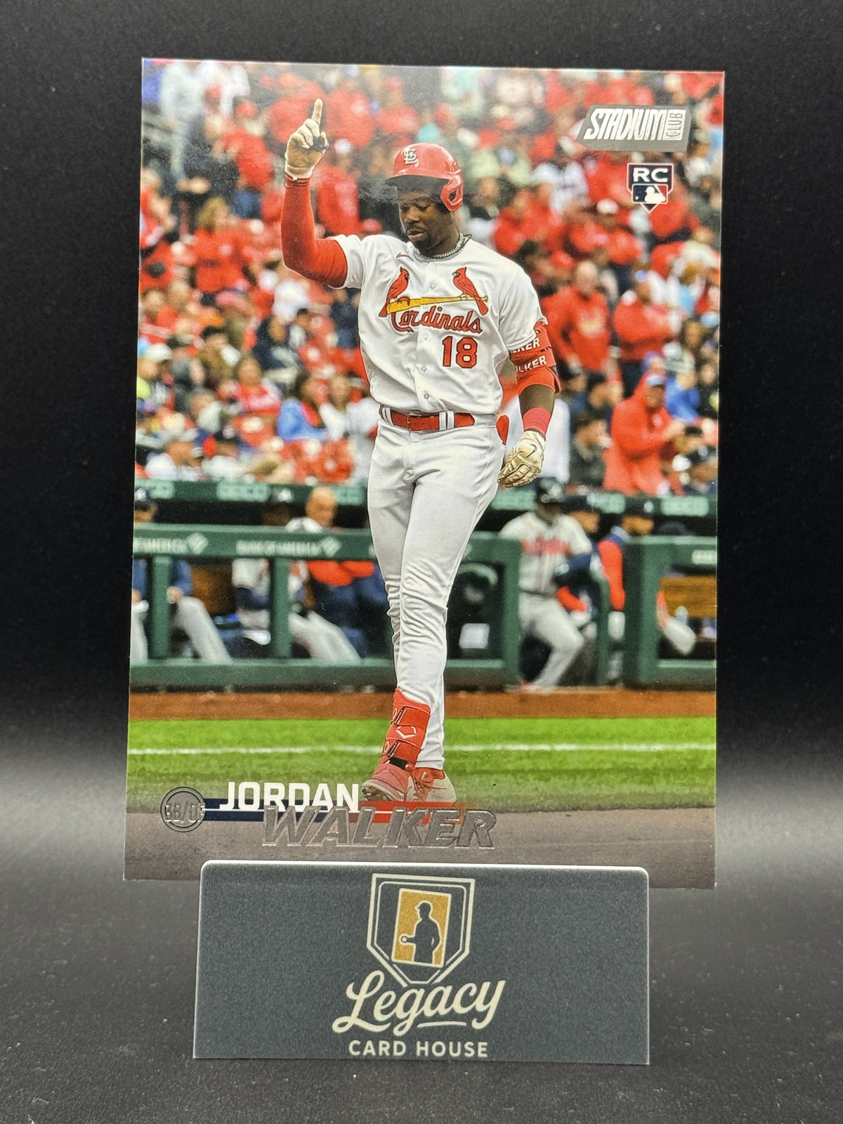 2023 Stadium Club #164 Jordan Walker Oversized Box Toppers