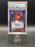 2025 Bowman Draft Ryan Mitchell #BMA-RM Chrome Prosp Auto Purple Mojo PSA 10