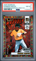 2025 Panini Donruss Diamond Marvels #5 Konnor Griffin Red Ice PSA 8.5 #/149
