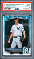 2025 Bowman Chrome #BCP-166 Cam Schlittler Prospects Mojo PSA 10