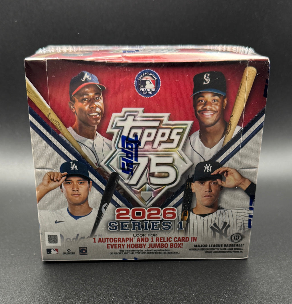 2026 Topps Series One Jumbo Hobby Box, Sealed and Ready to Ship