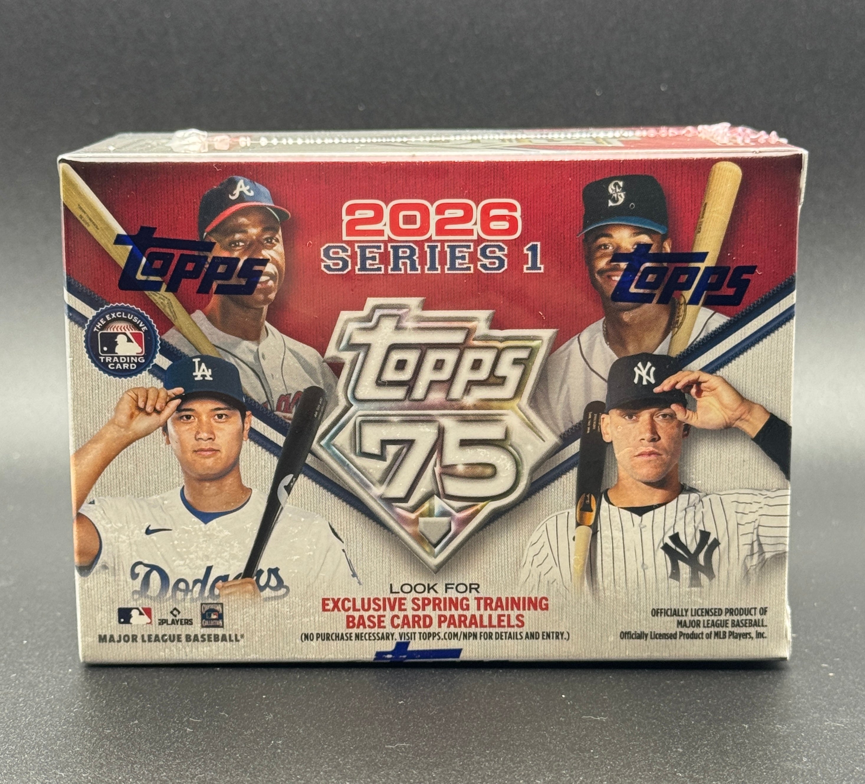 2026 Topps Series 1 Blaster Box, Sealed and Ready to Ship