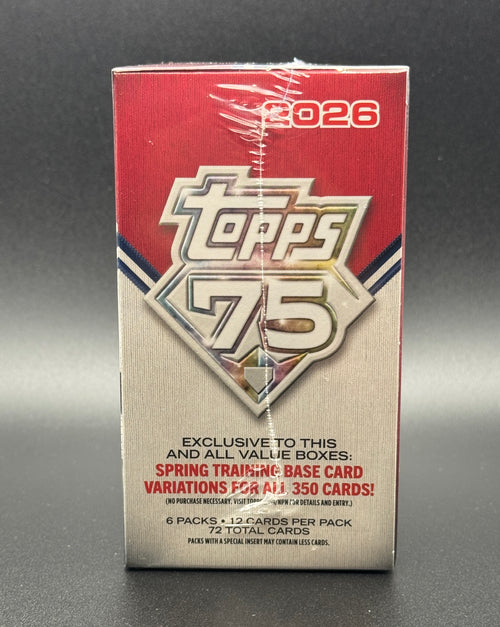 2026 Topps Series 1 Blaster Box, Sealed and Ready to Ship